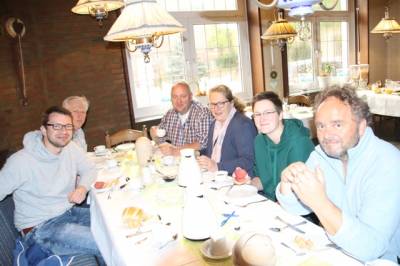 Anschließend gab es eine Stärkung bei einem deftigen Frühstück!