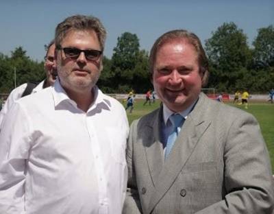 (v. l.)) Rainer Bolte, Finanzminister Lutz Lienenkmper 
